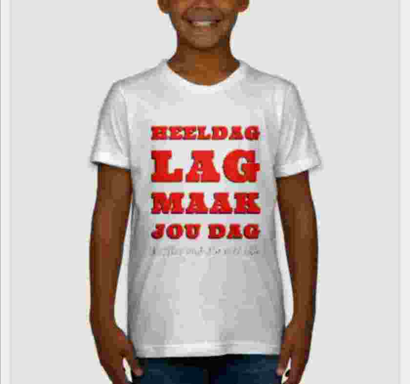 Heeldag lag maak jou dag (Children sizes)